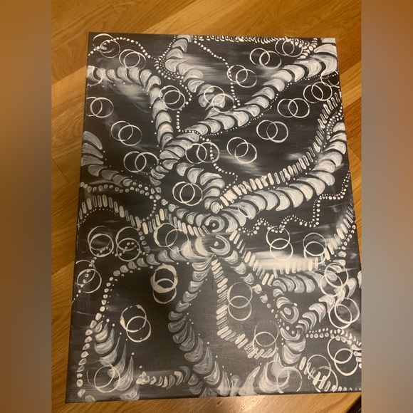 Set of two original, one of a kind abstract paintings. New - Picture 1 of 16